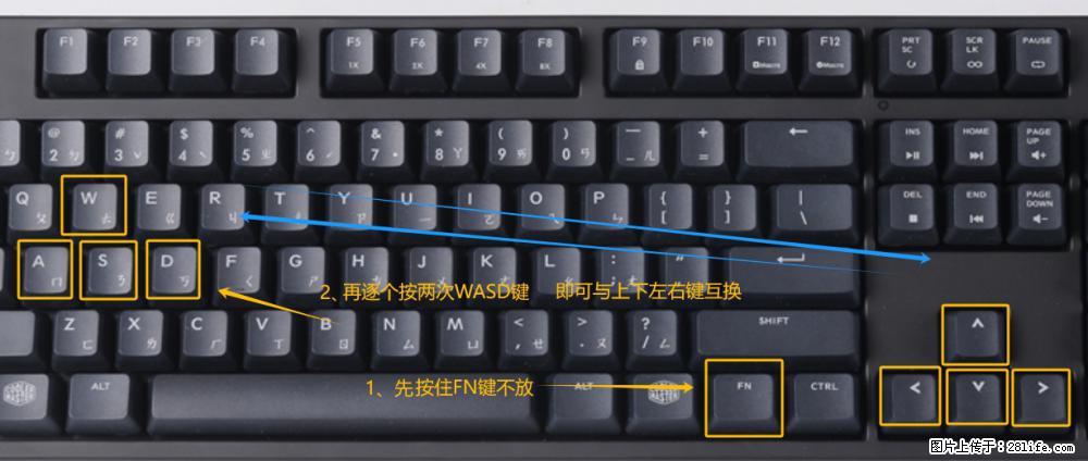 键盘，怎样把wasd键与上下左右方向键互换？ - 生活百科 - 宜宾生活社区 - 宜宾28生活网 yb.28life.net