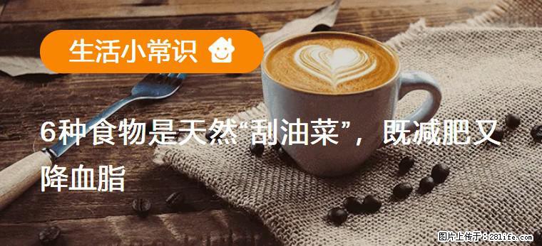 【生活小常识】6种食物是天然“刮油菜”，既减肥又降血脂 - 宜宾生活资讯 - 宜宾28生活网 yb.28life.net